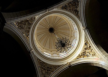 Dome of the Ermita de Santa Barbara Church, Monovar, Costa Blanca, Spain, Europe