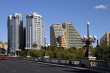 Puente del Angel Custodio bridge, Valencia, Spain, Europe