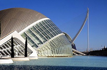 Hemisferic, The City of Arts and Sciences, Ciudad de las Artes y las Ciencias, Valencia, Spain, Europe