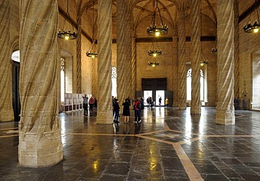 La Lonja, Silk Exchange, Valencia, Spain, Europe