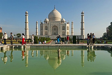 Taj Mahal, Agra, Uttar Pradesh, Northern India, India, Asia