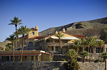 Furnace Creek Inn luxury resort, Death Valley National Park, Mojave Desert, California, United States of America