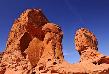 Seven Sisters rock formation, Valley of Fire State Park, Nevada, United States of America, USA