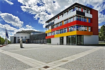 Technical University of Munich, TUM, Faculty of Mechanical Engineering, Eberhard von Kuenheim Building, Garching near Munich, Bavaria, Germany, Europe