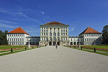 Nymphenburg Palace, Nymphenburg Park in Munich, Bavaria, Germany, Europe