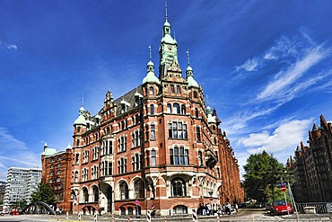 Speicherstadt Town Hall, Bei St. Annen 1, in the Speicherstadt, the historic warehouse district of Hamburg, Germany, Europe