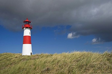 Lighthouse List-Ost, List, Sylt, Schleswig-Holstein, Germany, Europe