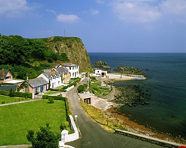 Portbraddon on White Park Bay, County Antrim, Northern Ireland, United Kingdom, Europe