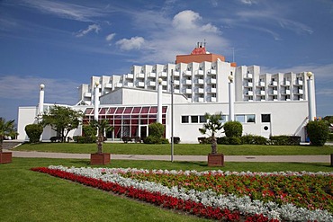 Amber Baltic Hotel, seaside resort of Mi&dzyzdroje or Misdroy, Wolin Island, Baltic Sea, Western Pomerania, Poland, Europe, PublicGround