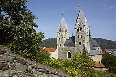 Parish church, Medieval town of Friesach, Carinthia, Austria, Europe