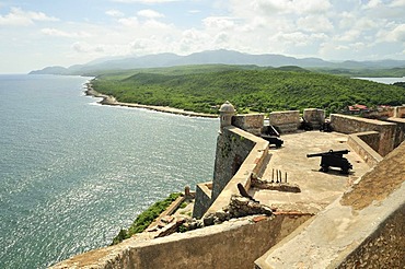 Fort San Pedro de la Roca or Castillo del Morro, UNESCO World Heritage Site, near Santiago de Cuba, Cuba, Caribbean