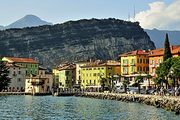 Village of Torbole, Lake Garda, Trentino, Italy, Europe
