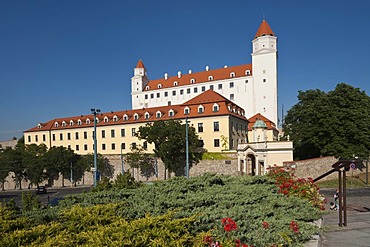 Bratislava Castle, Bratislava, Slovakia, Europe, PublicGround