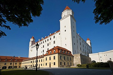 Bratislava Castle, Bratislava, Slovakia, Europe, PublicGround