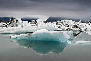 Joekulsarlon glacier lake, Iceland, Europe