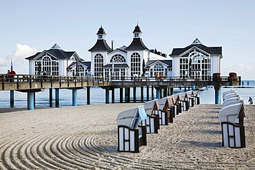 Sellin pier, Ruegen, Mecklenburg-Vorpommern, Germany, Europa