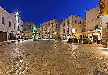 Via San Benedetto street, Polignano a Mare, Puglia or Apulia region, southern Italy, Europe