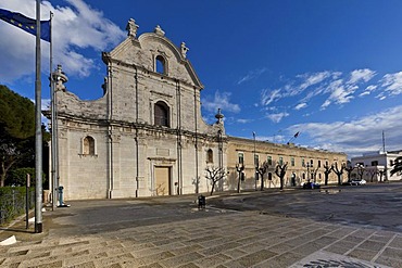 Piazza Plebiscito square, Trani, Apulia, Southern Italy, Italy, Europe