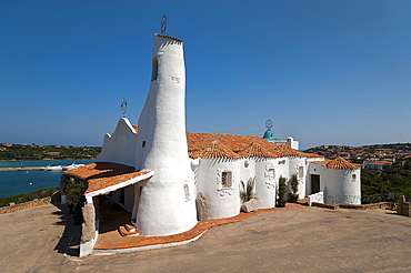 Stella Maris Church, Porto Cervo, Sardinia, Italy, Europe