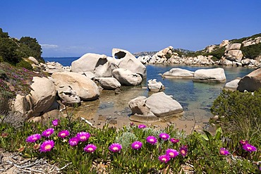 Rock formations, outer Gallura, Palau, Sardinia, Italy, Europe