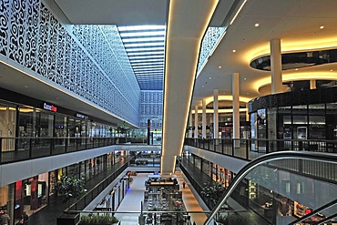 Centrum Galerie shopping mall, Dresden, Saxony, Germany, Europe