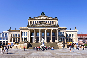 Concert hall, Gendarmenmarkt square, Mitte district, Berlin, Germany, Europe