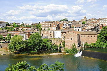 Gaillac, French Way of St. James, Gaillac, river Tarn, Departement Tarn, Midi-Pyrenees, France, Europe