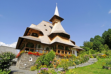 Monastery, Barsana, Maramures, Romania, Eastern Europe, Europe