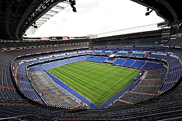 Estadio Santiago Bernabeu soccer stadium of the Spanish football club Real Madrid, 80, 354 seats, Madrid, Spain, Europe