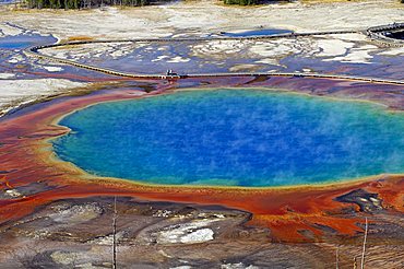 Grand Prismatic Spring, Yellowstone National Park, Wyoming, United States of America