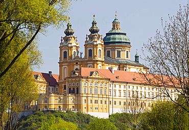 Stift Melk, Melk Abbey, Melk an der Donau, Wachau region, Lower Austria, Austria, Europe