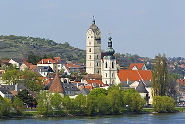 Krems an der Donau, Danube river, Wachau region, Lower Austria, Austria, Europe