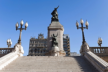 Monumento a los dos Congresos, Plaza del Congreso, Buenos Aires, Argentina, South America