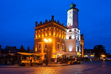 Town hall, Sandomierz, Swietokrzyskie province, Poland, Europe