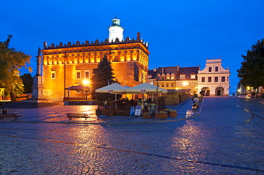 Town hall, Sandomierz, Swietokrzyskie province, Poland, Europe