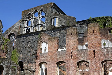 Ruins of the Cistercian Villers Abbey, Villers-la-Ville, Brabant province, Wallonia, Belgium, Europe