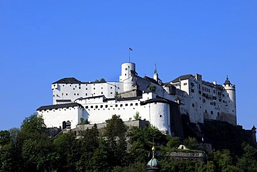 Hohensalzburg Castle, city of Salzburg, Salzburger Land, Austria, Europe