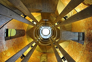 Interior view of belfry, Deutscher Dom, German Cathedral, Gendarmenmarkt, Mitte quarter, Berlin, Germany, Europe