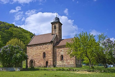 St. Nicholas Chapel, Klingenmuenster, Deutsche Weinstrasse, German Wine Road, Pfalz, Rhineland-Palatinate, Germany, Europe