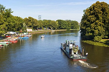 River Spree, Treptower Park, Berlin, Germany, Europe