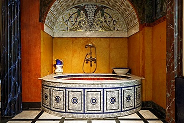 Roman bath, Ernst Fuchs Museum, former mansion of architect Otto Wagner, Vienna, Austria, Europe