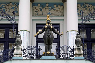 Ernst Fuchs Museum, former mansion of architect Otto Wagner, Gruenderzeit, Vienna, Austria, Europe, PublicGround