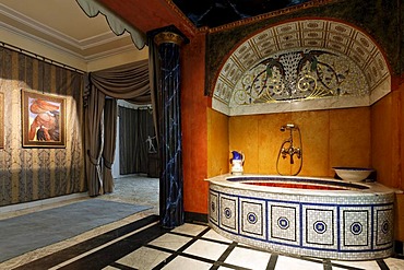 Roman bath, Ernst Fuchs Museum, former mansion of architect Otto Wagner, Vienna, Austria, Europe