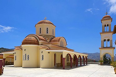 Monastery in Spili, central Crete, Greece, Europe