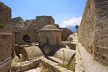 Chapel in the fortress at the port of Girne, Keryneia, Northern Cyprus, Cyprus