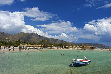 Elafonisi Beach, south-west coast, Crete, Greece, Europe