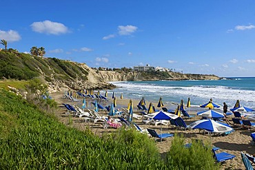 Coral Bay Beach, Pafos, Paphos, southern Cyprus