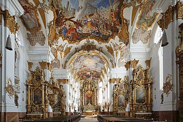 Holy Cross Church, Landsberg am Lech, Upper Bavaria, Bavaria, Germany, Europe