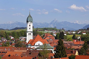 Nesselwang, Eastern Allgau, Bavaria, Swabia, Bavaria, Germany, Europe, PublicGround