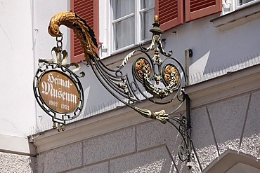 Heritage museum in Mittertor, Rosenheim, Upper Bavaria, Bavaria, Germany, Europe, PublicGround